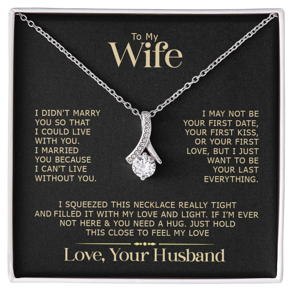 Herringbone Zircon Pendant Necklace