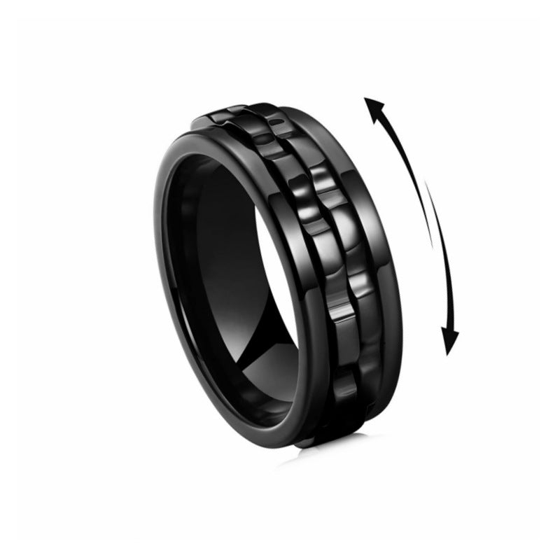 Titanium Spinner Ring