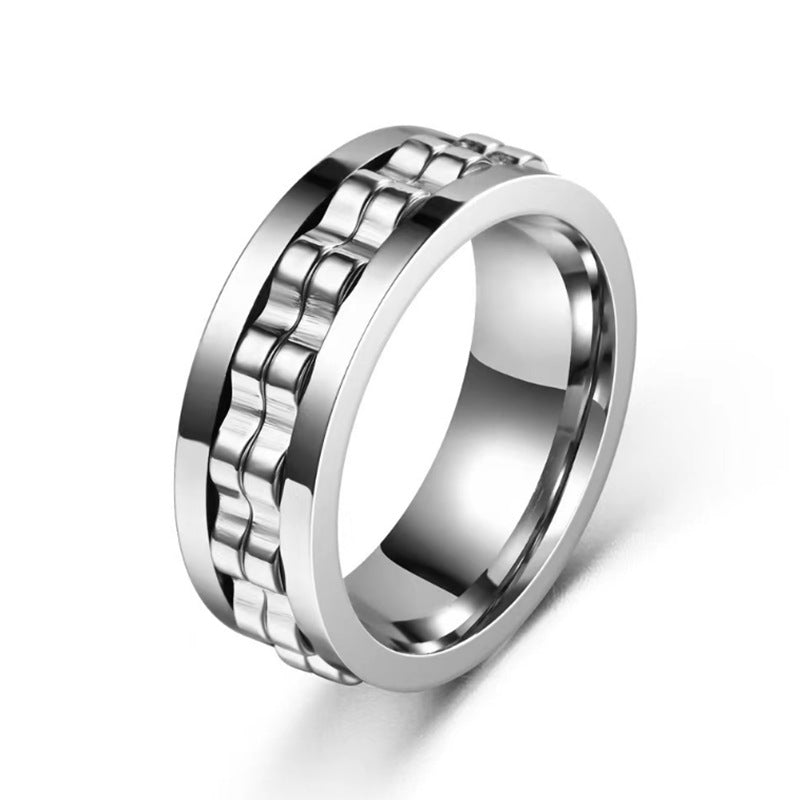 Titanium Spinner Ring